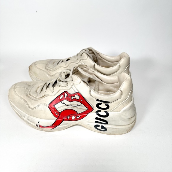 AUTHENTIC | GUCCI RYTHON ‘MOUTH’ SNEAKERS - Picture 2 of 7